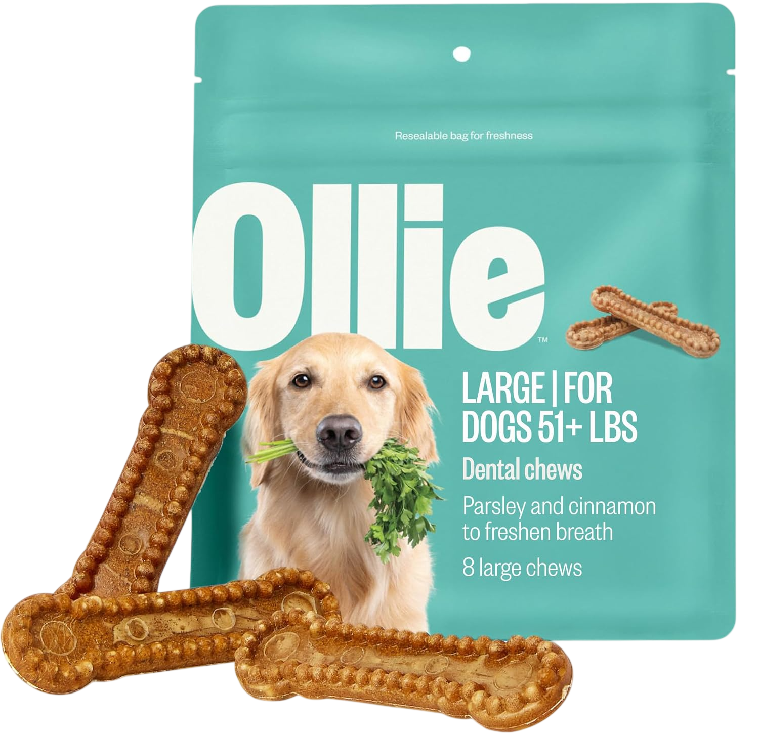 Dental Chews for Large Dogs by Ollie